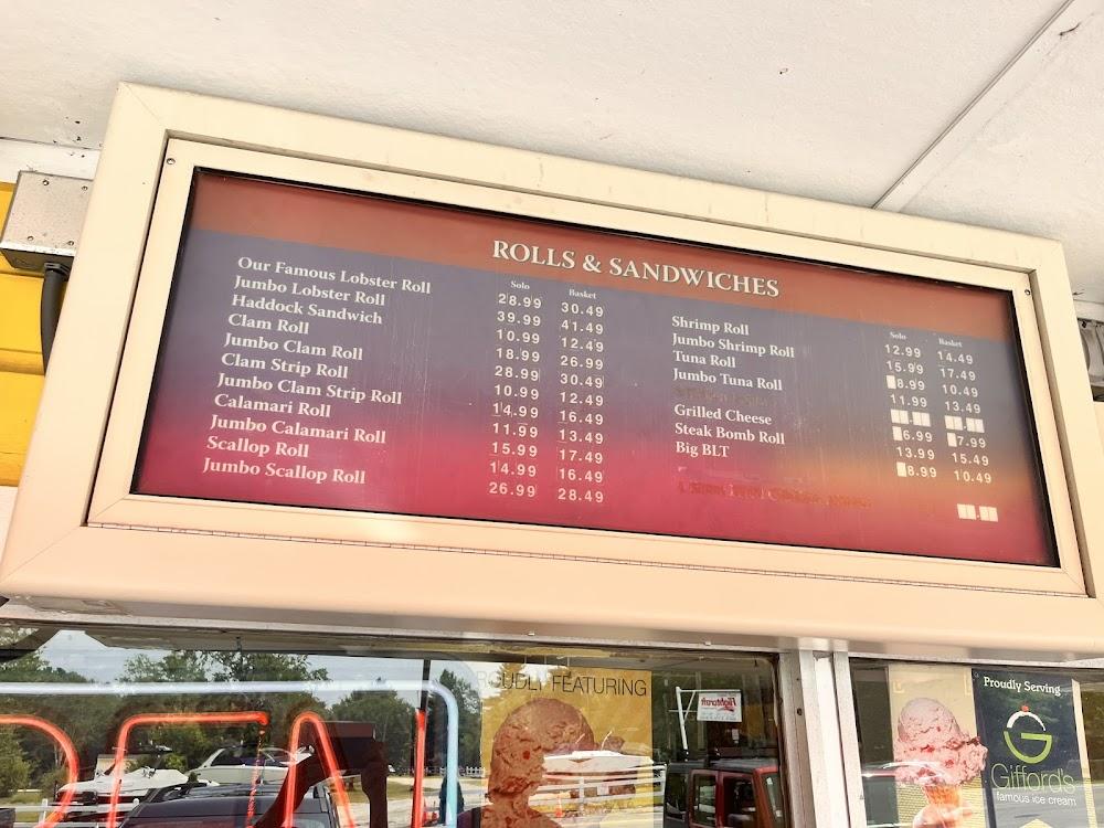 Tamarack Restaurant Menu image 1